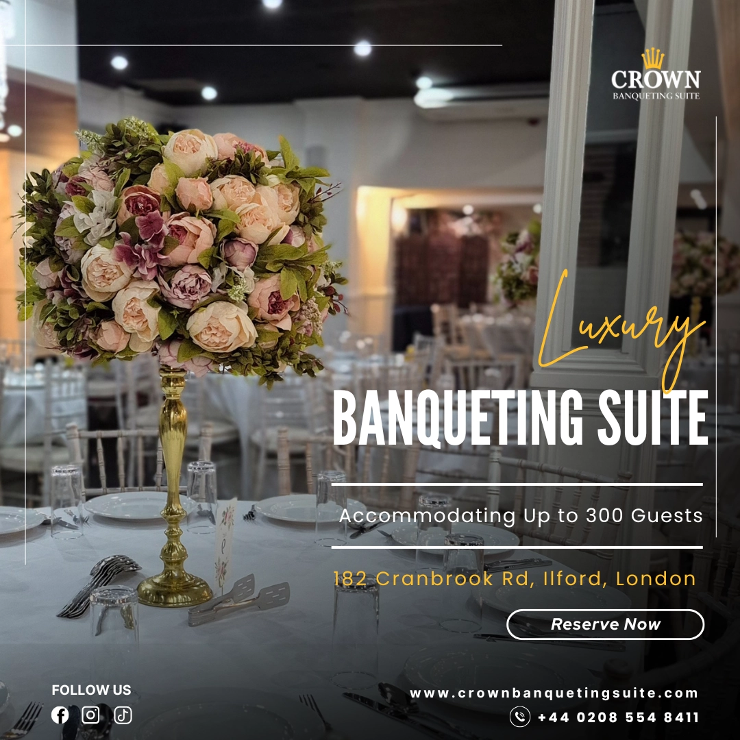 wedding reception venues in Ilford, London